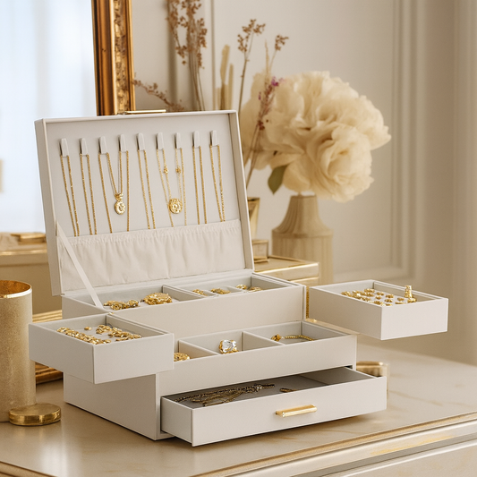 4 Layer Luxury Jewelry Box