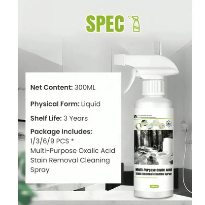 POWERFUL OXALIC ACID SURFACE CLEANER – 300ML EACH (BUY 1 GET 1 FREE)