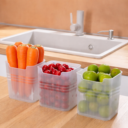 Refrigerator Organizer Bins container