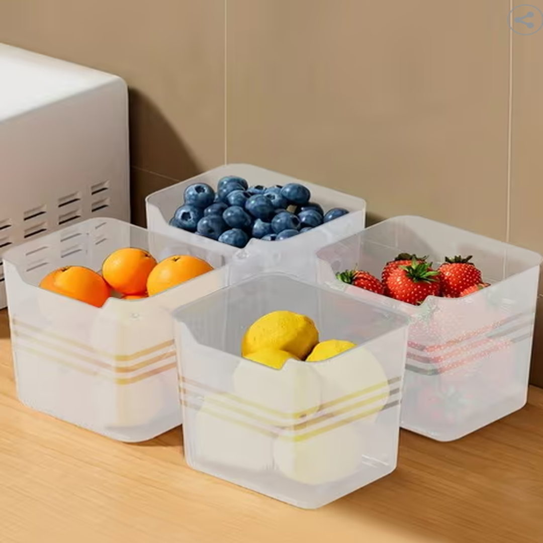 Refrigerator Organizer Bins container